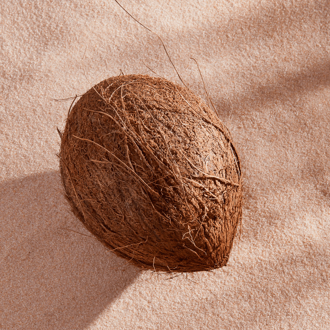 Product shown with coconut