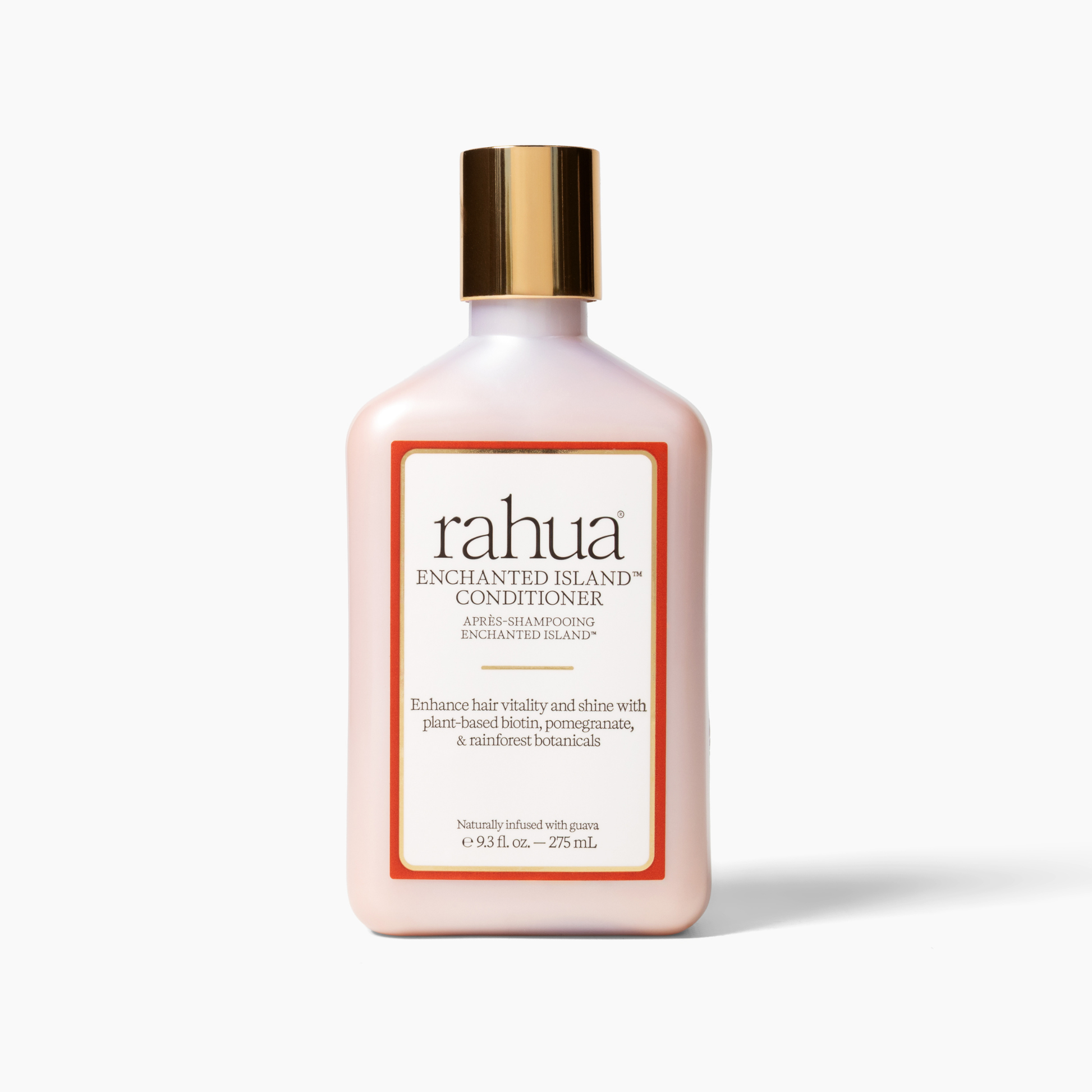Rahua Enchanted Island conditioner bottle on a white background