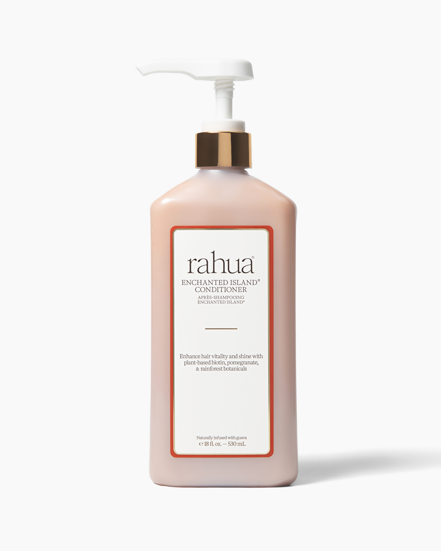 Rahua Enchanted Island conditioner bottle on a white background|variant:18-oz