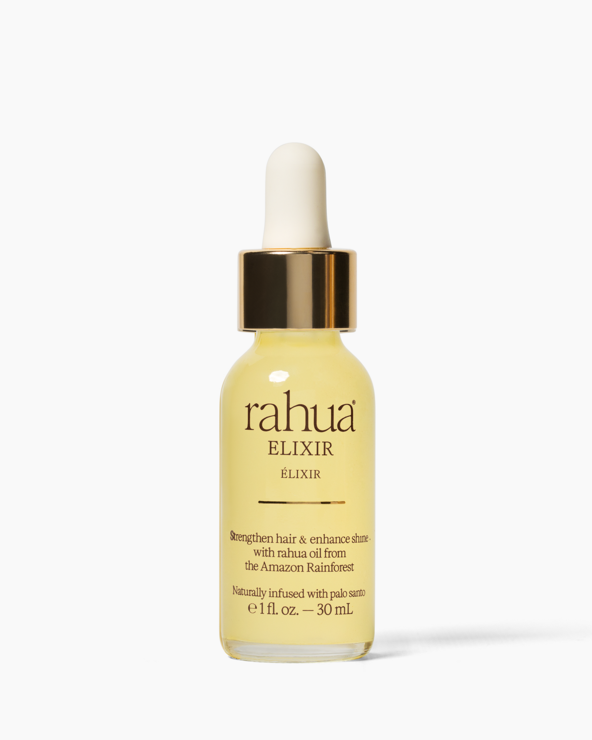 Rahua Elixir dropper bottle on a white background|variant:1-oz