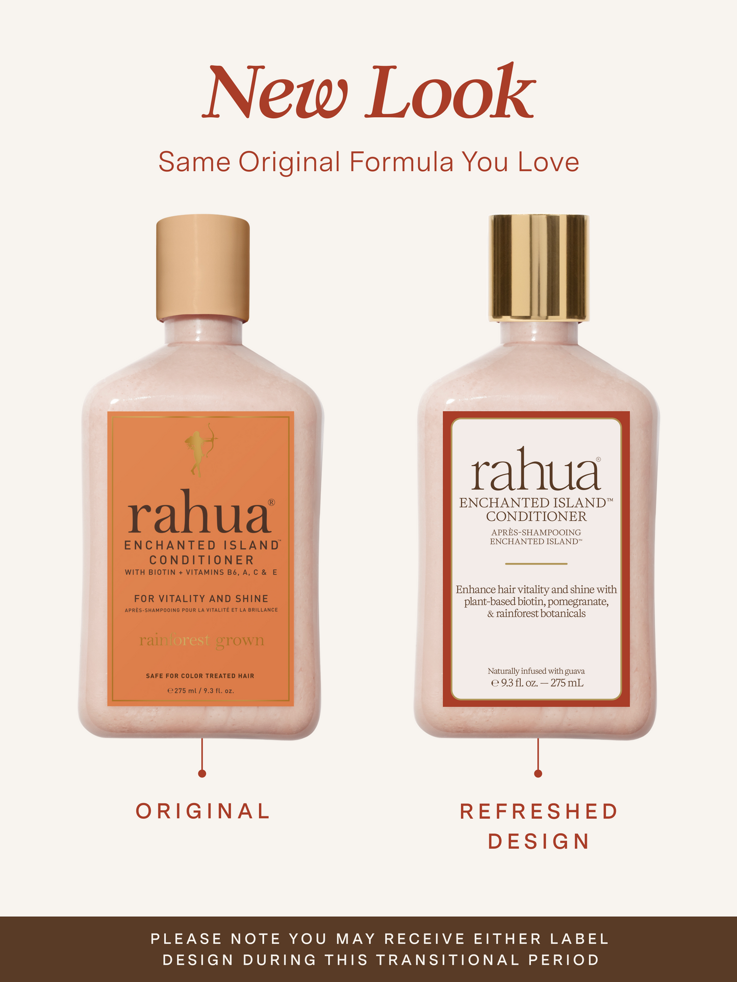 new look: same original formula you love two bottles showing difference between the old original label into the refreshed design. please note you may receive either label design during this transitional period|variant:93-oz