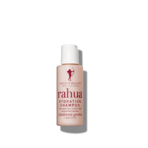 Rahua Hydration Shampoo bottle on a white background travel sized travel friendly tsa compliant|variant:2-oz