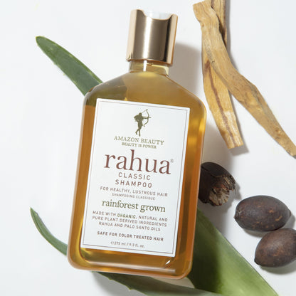 Rahua Classic Shampoo with Ingredients Like Rahua Seeds, Palo Santo Sticks, and Aloe Vera