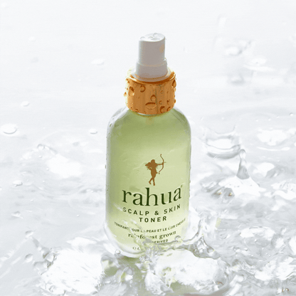 Water passing by the Rahua Scalp and Skin Toner